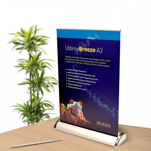 Ultima Breeze A3 Desktop Roller Banner