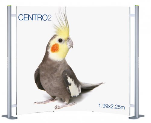 Centro 2 Curved Modular Display System (3 Panel)