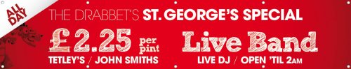 St Georges Day Banner 3