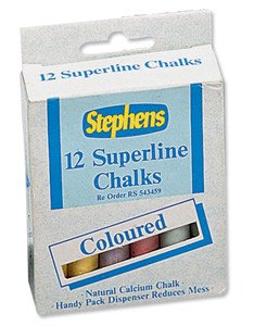 12 Natural Colour Chalks