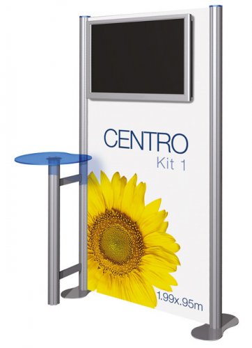 Eurostand Centro Audio Visual System Set 1