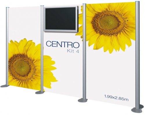 Eurostand Centro Audio Visual System Set 4