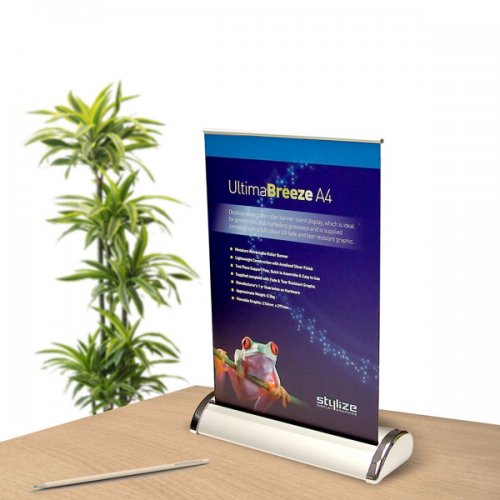 Ultima Breeze A4 Desktop Roller Banner