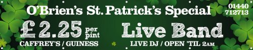 St Patricks Day Banner 3