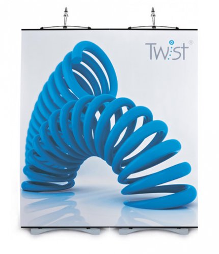 2 Panel Twist Easi-Link Banner Stand