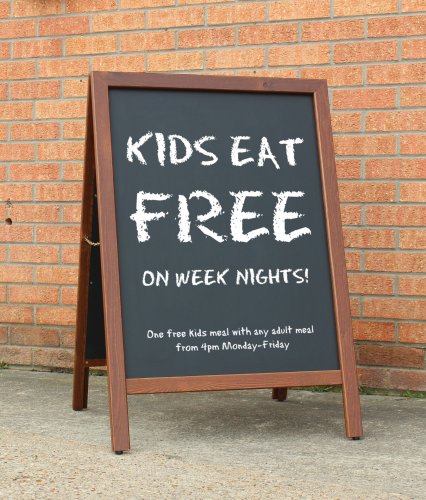 Chalkstar Wooden A-Board