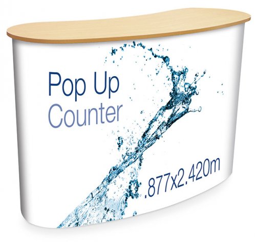 Eurostand 2x2 Pop Up Counter - DISCONTINUED